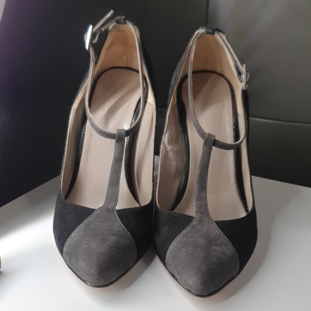Cinzia Rocca classic two-tone pump